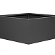 Bloembak vlak - 90x90x40 cm Antraciet
