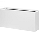 Plantenbak Vlak Wit 90x30x40 cm