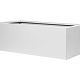 Bloembak vlak - 60x210x40 cm Wit