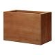 Bloembak vlak - 30x60x40 cm Corten