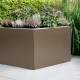 Plantenbak Vlak Supra Bruin 300x300x60 cm