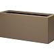 Bloembak vlak - 30x90x40 cm Supra bruin