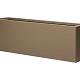 Bloembak vlak - 30x120x40 cm Supra bruin