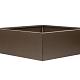 Bloembak vlak - 150x150x40 cm Supra bruin