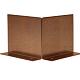 Uitwendige hoek Double (flg) 10 cm - Corten