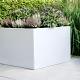 Plantenbak Vlak Wit 150x90x60 cm
