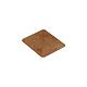 Koppelplaat 10 cm - Corten - verpakt per 50 st.