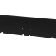 Kantopsluiting Single 300x10 cm - Grafiet zwart