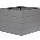 Plantenbak Modulair Taupe 90x90x70 cm