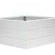 Bloembak Modulair - 150x150x42 cm Wit
