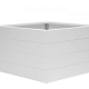 Bloembak Modulair - 240x240x70 cm Wit