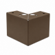 Poten set - 9.5 cm hoog Supra bruin