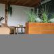 Plantenbak Modulair Corten 150x120x56 cm