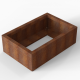 Plantenbak Module+ Corten 90x60x28 cm