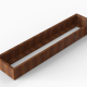Plantenbak Module+ Corten 270x60x28 cm