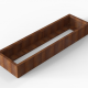 Plantenbak Module+ Corten 210x90x28 cm