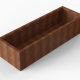 Plantenbak Module+ Corten 180x60x42 cm