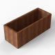 Plantenbak Module+ Corten 150x60x56 cm