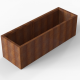 Plantenbak Module+ Corten 180x60x56 cm
