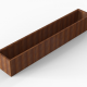 Plantenbak Module+ Corten 360x60x56 cm