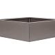 Plantenbak Vlak Taupe 150x150x40 cm