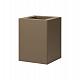 Plantenbak Vlak Supra Bruin 30x30x40 cm