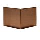 Uitwendige hoek Kantopsluiting Single & Single flex 10 cm - Corten