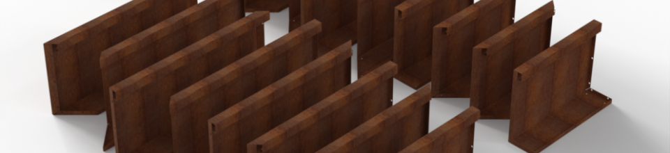 Componenten Plantenbak Module+ | 42 cm hoog